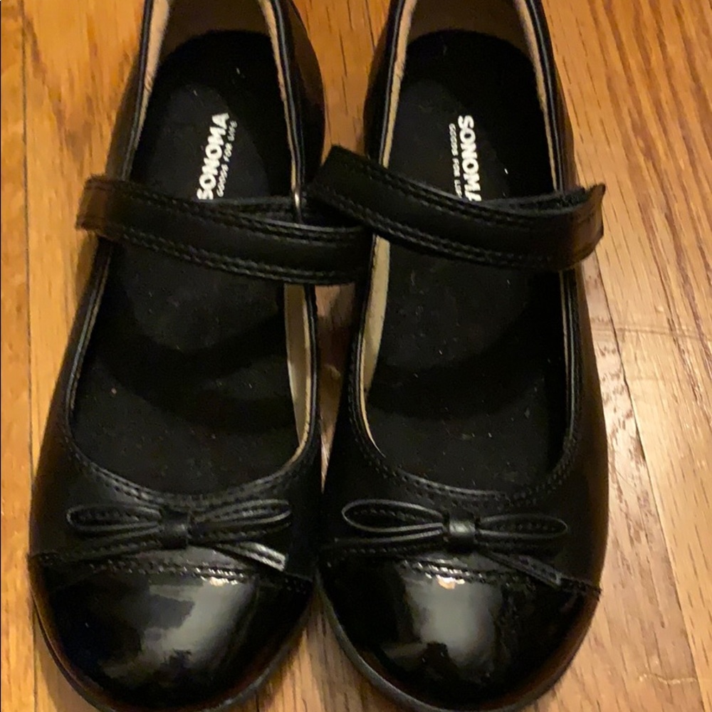 Sonoma size 1 black Maryjanes girls
